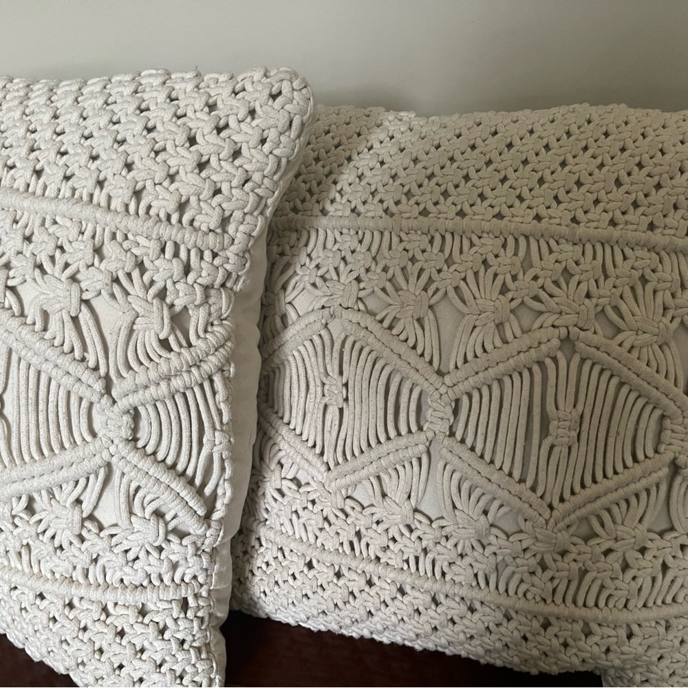 Throw pillows